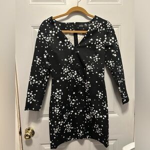 Kate Spade Saturday Long Sleeve Star Dress Size 2